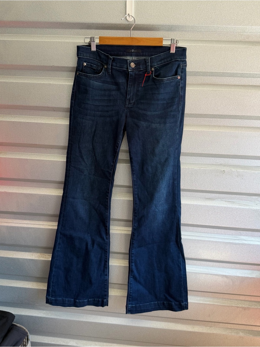 7 For All Mankind Dojo in blue black santiago